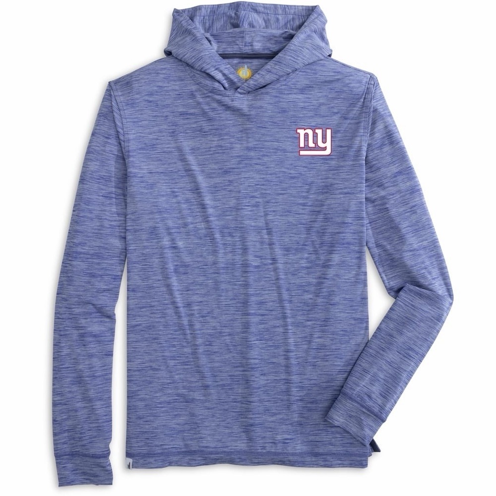 johnnie-O Men's Large Royal New York Giants Talon Long Sleeve Hoodie Shirt - New